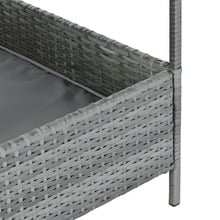 Junie Rattan House Pet Bed